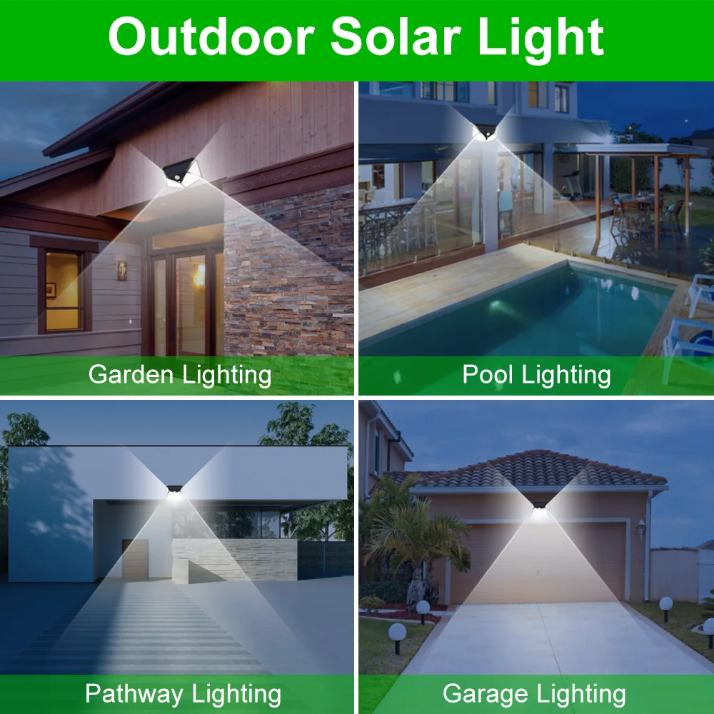 220 Solar LED Light Outdoor Solar Lamp With Motion Sensor Light Waterproof Sunlight Powered Street Lamp for Garden Path Decor solar wall lights outdoor