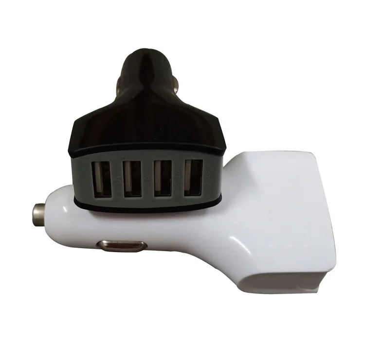 Автомобиль установлен Зарядное устройство 4 зарядных порта USB для автомобиля Зарядное устройство Smart 4.8A Зарядное устройство 4-Порты и разъёмы автомобиля Зарядное устройство для быстрой зарядки с usb-портом зарядки мульти-функциональное зарядное устройство