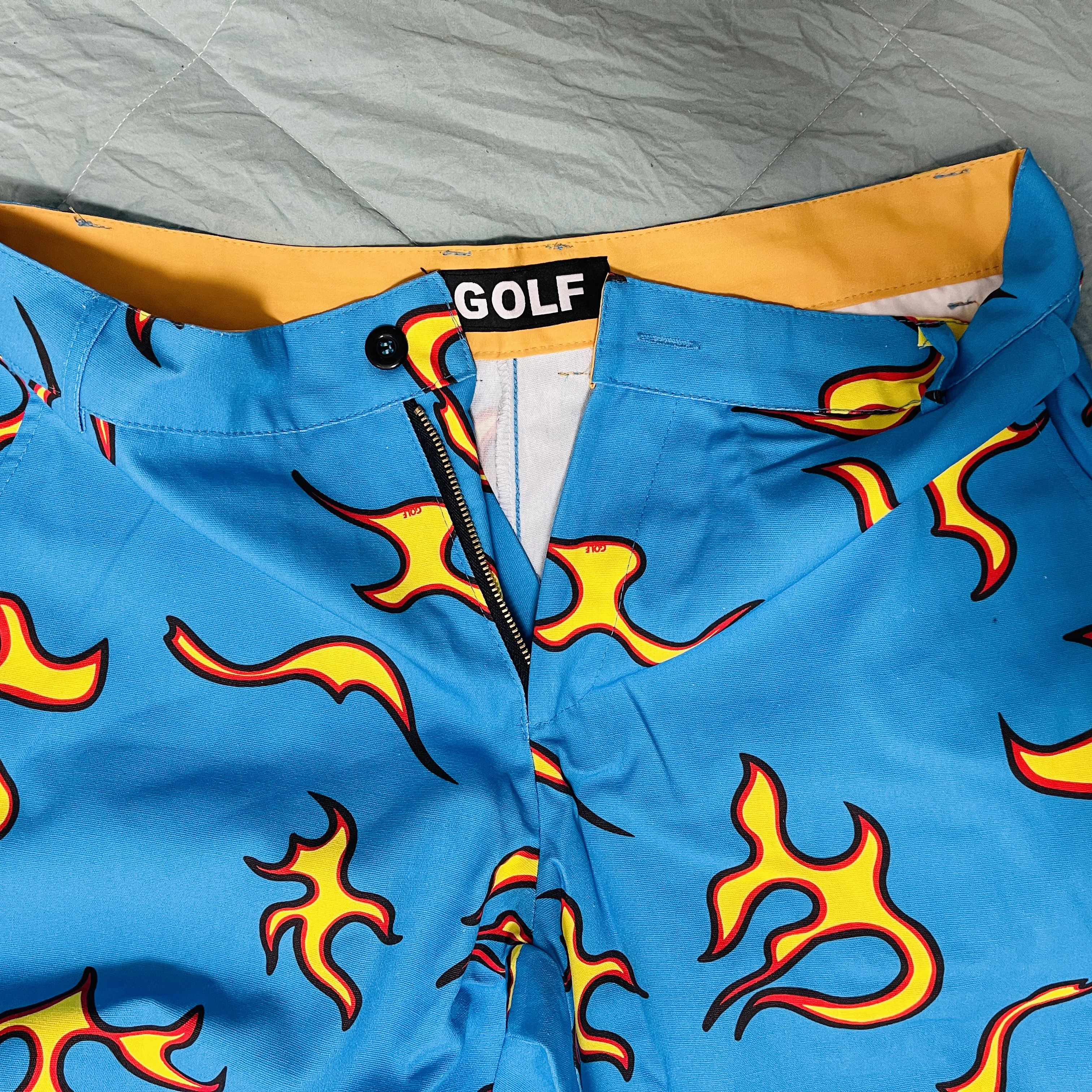 The Creator Crewneck Blue Flame Pants 
