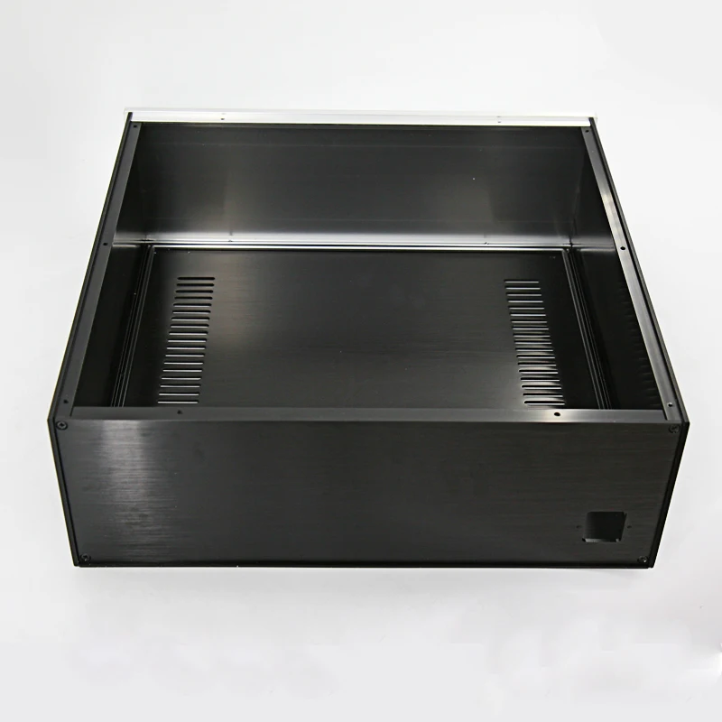 Amplifier Chassis Housing DIY Box Enclosure 4315C All Aluminum Power Amplifier Case Shell 430*150*408MM