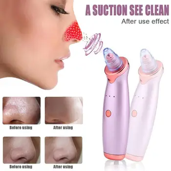 

Rechargeable Vacuum Pore Cleaner Blackhead Remover Face Pore Acne Pimple Removal Suction Facial Cleasning Machine Tool