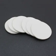 Круглая наклейка, двусторонняя клейкая лента, крепкая клейкая, съемная, двухсторонняя лента