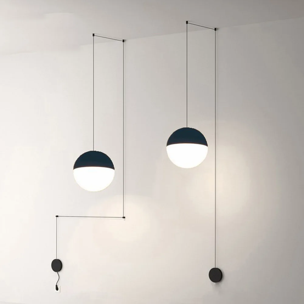 G9 Современный Креативный подвесной светильник для спальни, гостиной, конференц-зала, промышленный подвесной светильник, декор коридора, освещение, минималистичный светильник