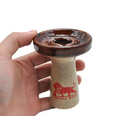 Деревянный кальян керамическая чаша Воронка кальян Flavour Saver аксессуары дла наргиле держатель для кальяна контейнер для сигарет керамические Nargile части - Цвет: as show