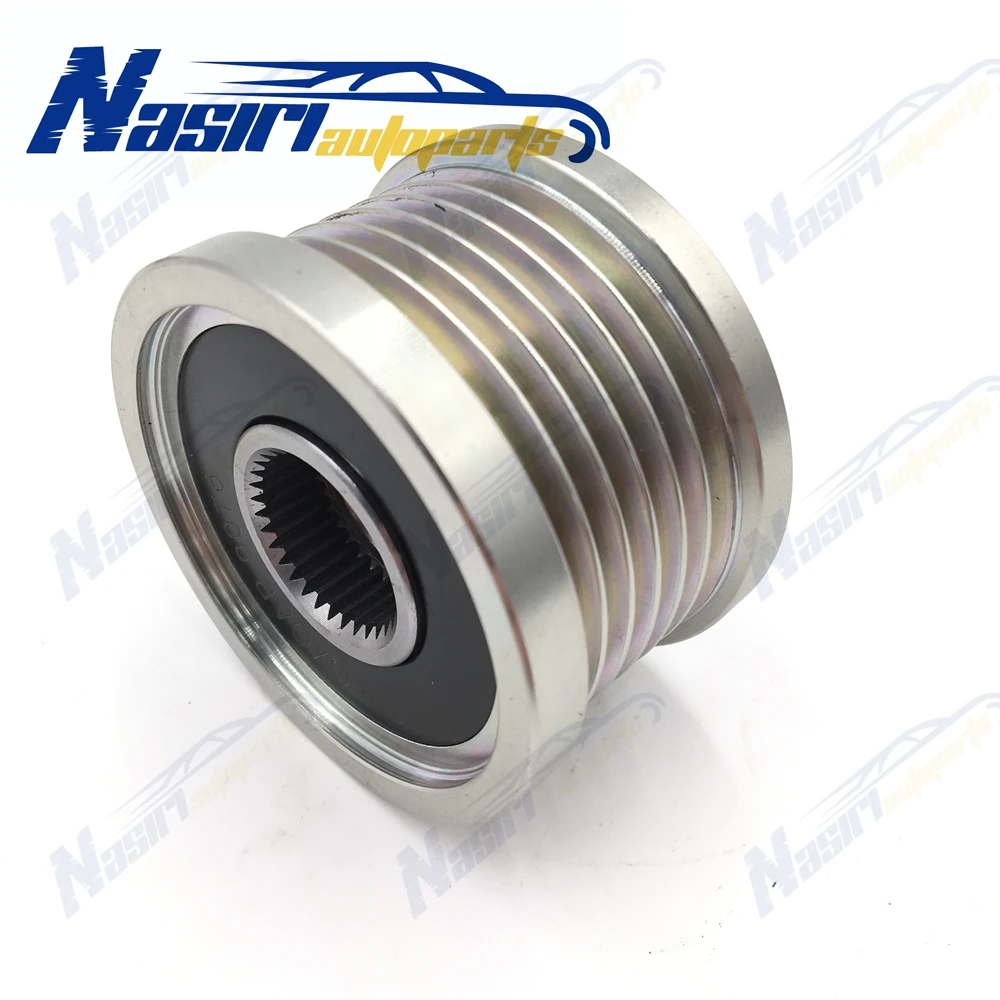 Overrunning Alternator Pulley For X-Trail T30 T31 Primera P12 Altima L32 QR20DE QR25DE 535004410 F-232288 23100-8J000