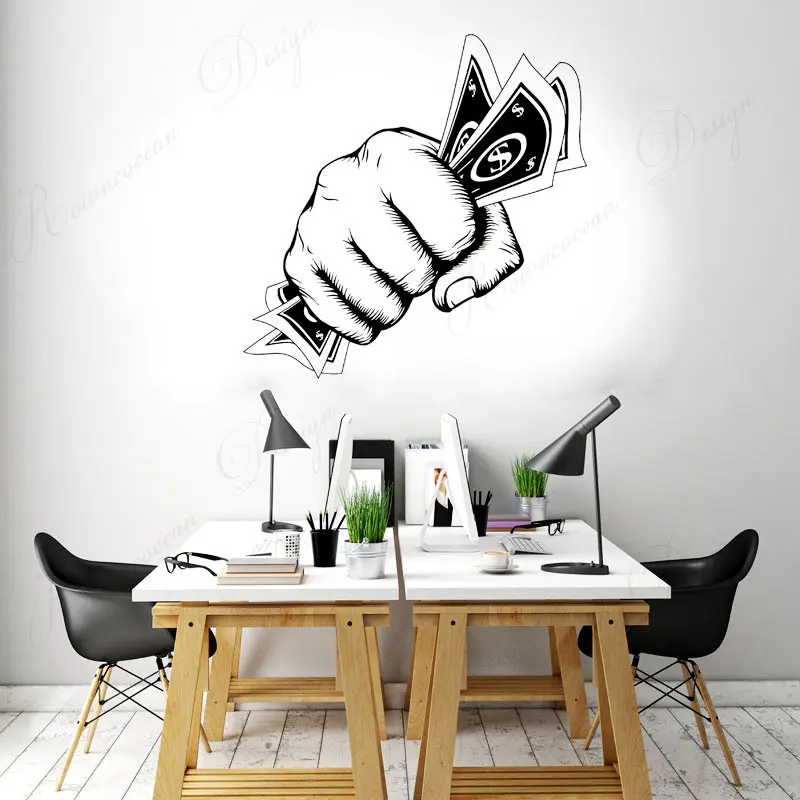 Money Success Symbol Power Wealth Luck Настенная Наклейка Виниловые художественные украшения