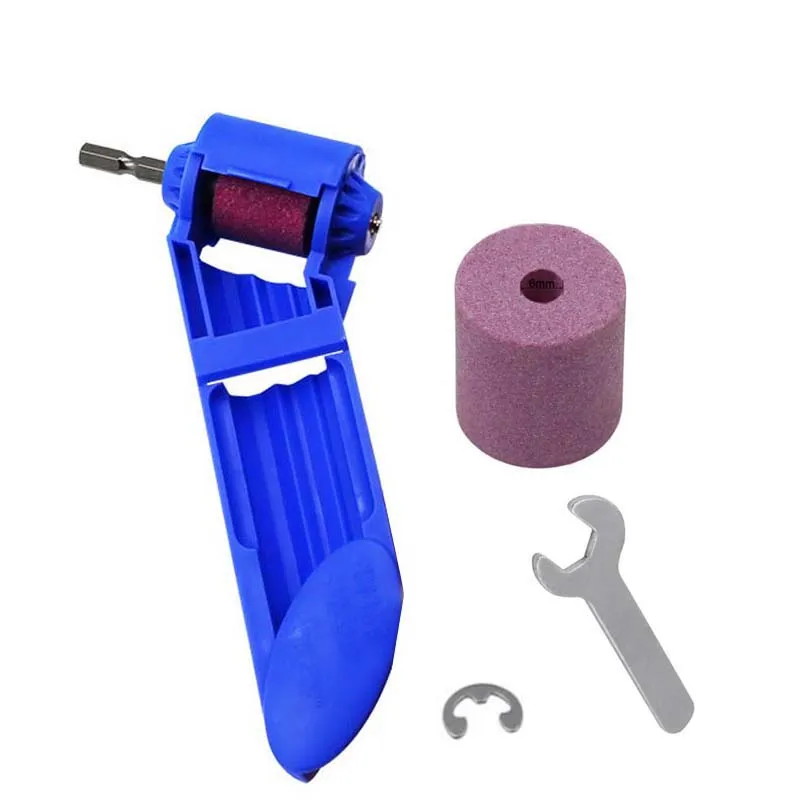 2-12.5mm Drill Bit Sharpener Corundum Grinding Wheel Portable Powered Tool for Drill Polishing Whee