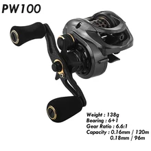 Fishband PW100 Baitcasting Reel Carp Bait Cast Casting Fishing Reel For Trout Carbon Fiber Bass Carp Fishing Tackle Fishband PW100 Baitcasting Reel Carp Bait Cast Casting Fishing Reel For Trout Carbon Fiber Bass Carp Fishing Tackle
