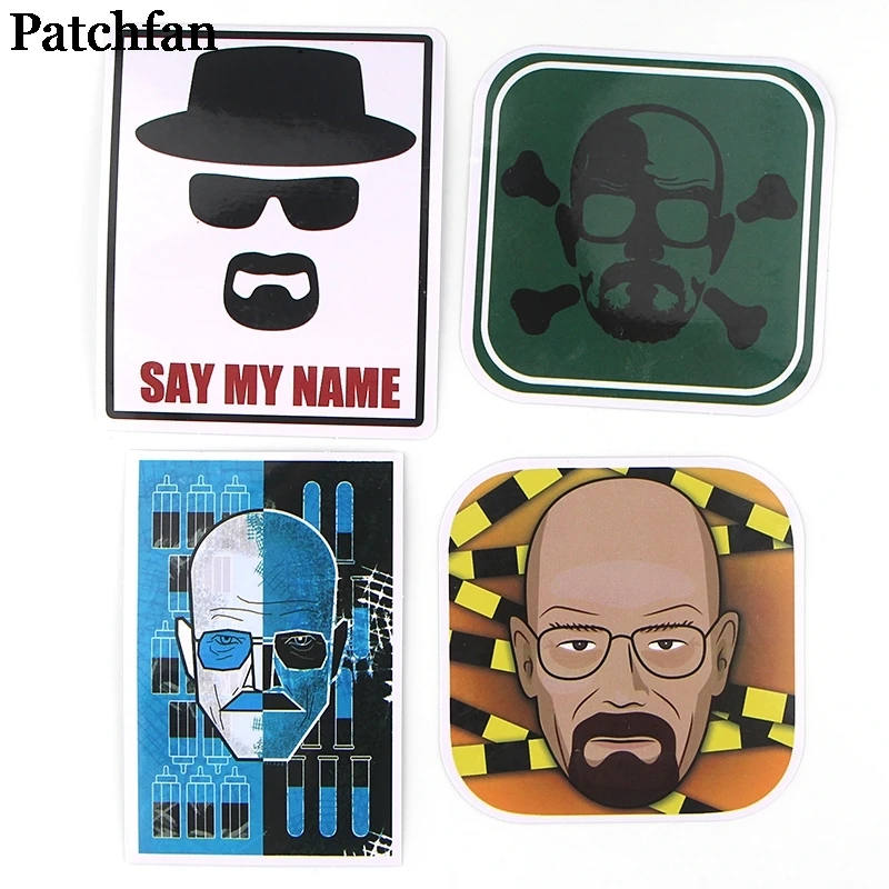 12 компл./лот Patchfan 34 шт./компл. разбивая плохой мультфильм забавные наклейки пакеты письмо креативный стиль DIY телефон Скрапбукинг альбом A2303