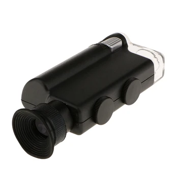 

200-240X Handheld Microscope Jewelers Magnifier Magnifying Glasses Loupe