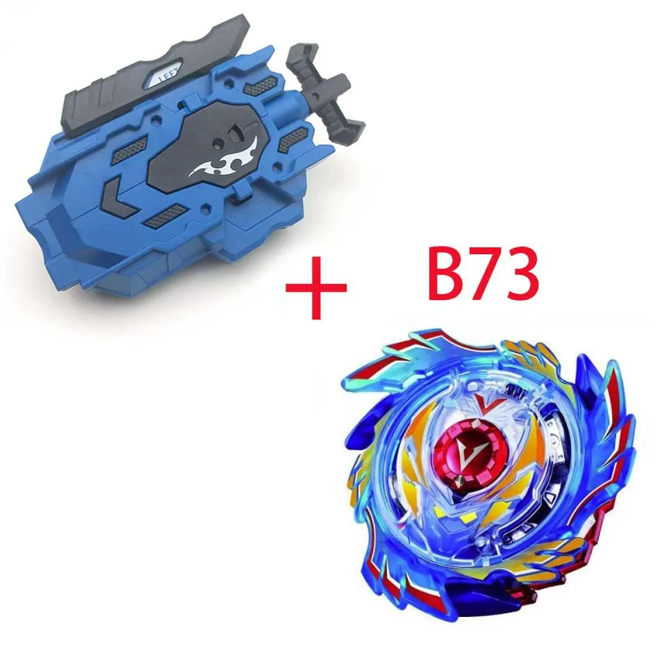 Beyblade Burst B-133 CHO-Z VALKYRIE. Z. Ev с левым и правым двухсторонним пусковым устройством, металлический бустер, топ стартер, гироскоп, спиннинговая игрушка для боя - Цвет: B73