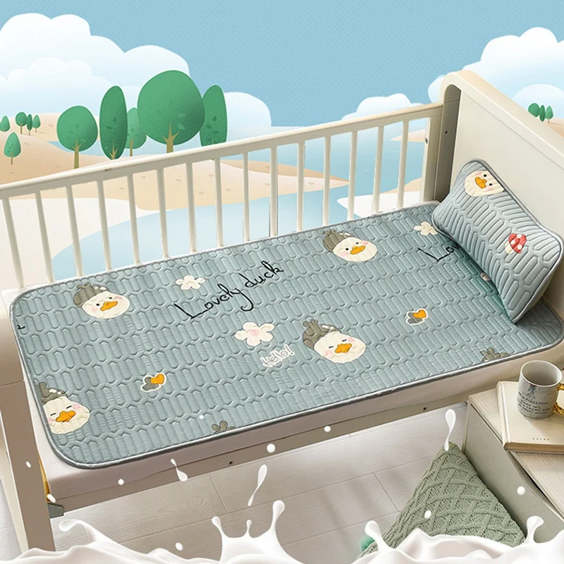 120X60cm Insular детский летний спальный коврик с подушкой Противоскользящий латексный