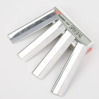 

100pcs Scraping Eyebrow Razor Blade Beautify Finishing Eyebrow Sharp Stainless Steel Blade Eyebrow Trimmer Makeup Tools