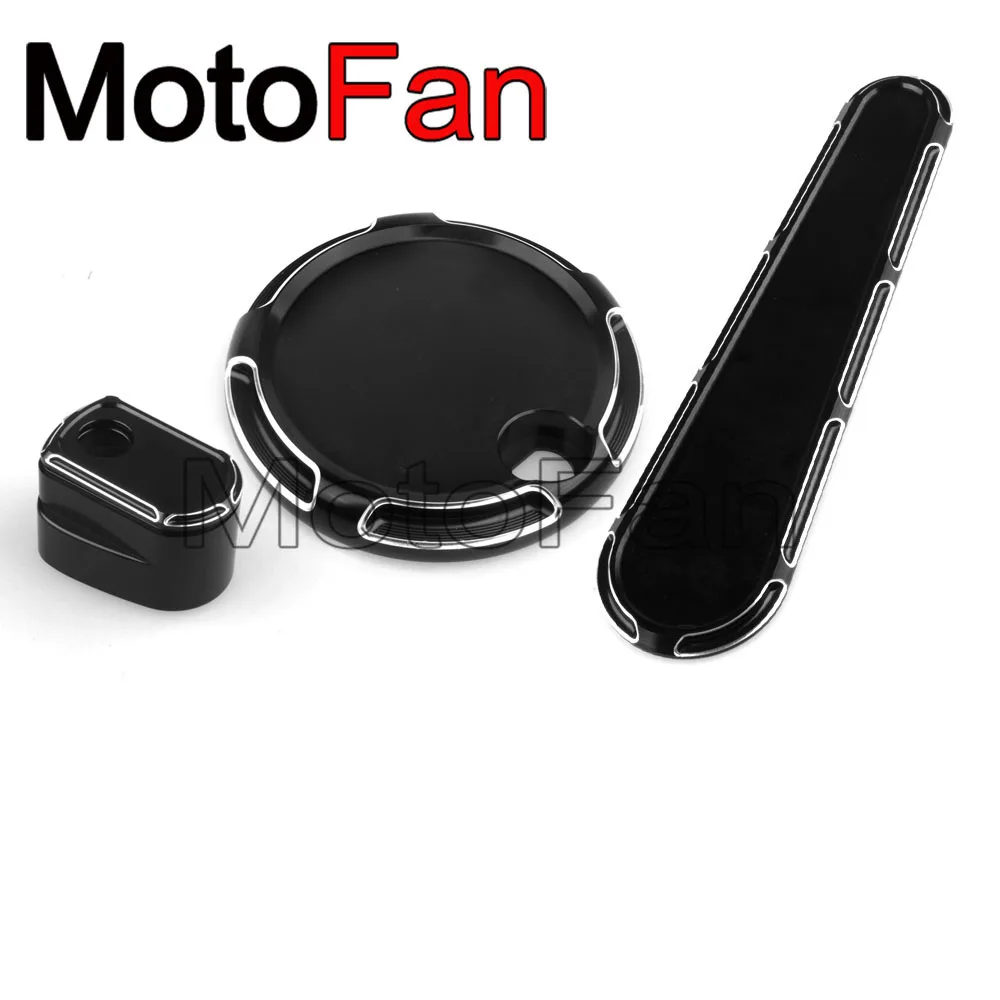 CNC Beveled Gas Fuel Door Cover for Harley Touring street glide fuel