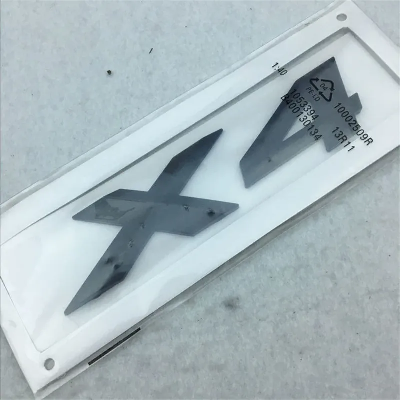 【Hot sell】20set 3D автомобильный Стайлинг ABS пластик черный серебристый X1 X3 X4 X5 X6 Эмблема для багажника значок боковые логотипы автомобили наклейки на тело