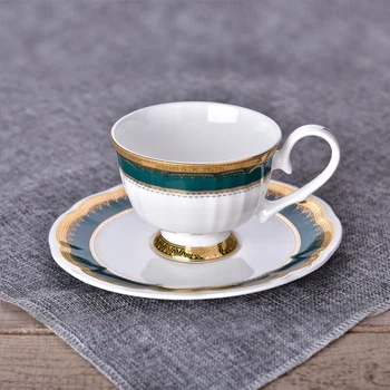 

Ceramic European Tea Cup Set White Small Cute Modern Royal Tea Cup Saucer Teapot Utensil Mate Gift Box Canecas Teaware EB50BD