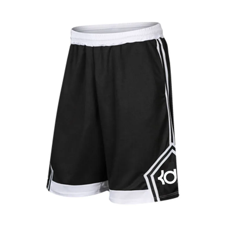 Beach Shorts Daily Sports Basketball Player Kevin Wayne Durant Durantula KD MVP Pure Black White Tarantula Men Boy Running Pant |