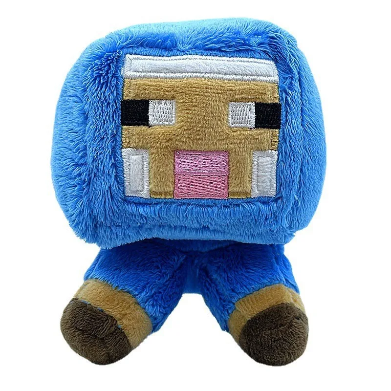blue sheep minecraft plush