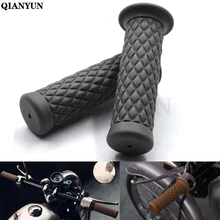 Универсальный мотоцикл 7/" 22 мм винтажный резиновый руль для мотоцикла для MV Agusta Brutale 1078RR AGUSTA BRUTALE 1078RR