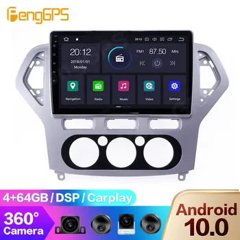 

DVD Player for Ford Mondeo MK4 2007-2010 Android Multimedia Radio GPS Navigation Carplay DSP Touch Screen Headunit PX6 4+64G