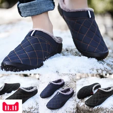 Модные мужские бархатные теплые уличные спортивные туфли; водонепроницаемые домашние тапочки; Мужская обувь; тапочки; zapatos de hombre