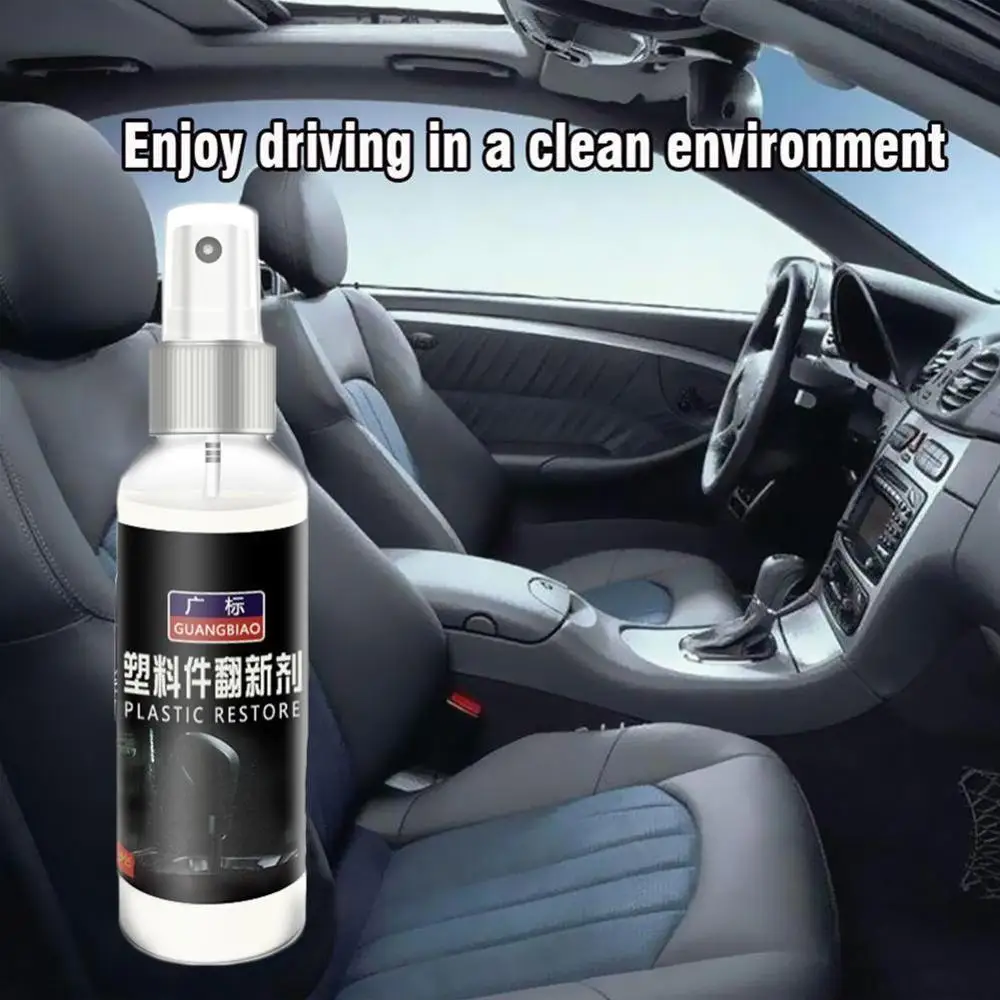 Plastic parts wax instrument panel retreading agent Automotive Interior Auto Plastic Renovated Coating Paste Maintenance Agent