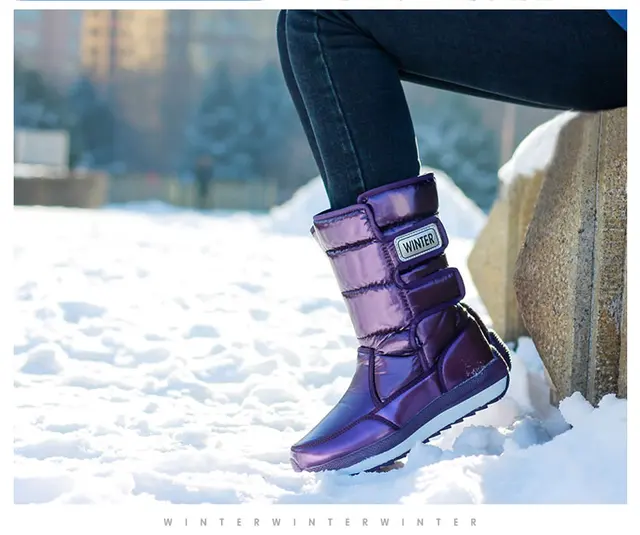 Classic Women Winter Boots Mid-Calf Snow Boots Female Warm Fur Plush Insole High Quality Botas Mujer Size 36-40 n544 tanie i dobre opinie NoEnName_Null NYLON Fits true to size take your normal size Round Toe Slip-On Solid Flat with Microfiber Rubber Platform Classic Women Winter Boots Mid-Calf Snow Boots Female Warm Fur Plush Insole High Quality Botas Mujer Size 36-40 n544 tanie i dobre opinie NoEnName_Null NYLON Fits true to size take your normal size Round Toe Slip-On Solid Flat with Microfiber Rubber Platform