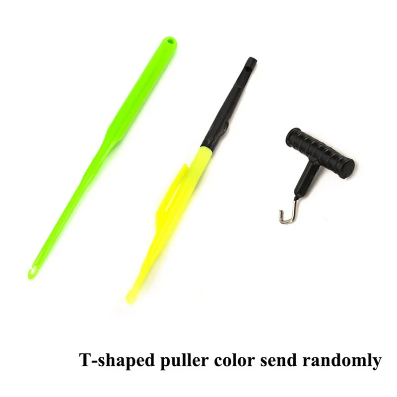 

1 Set Manual Knot Tying Tool Hook-And-Loop Fishing Knots Needles Tying Tool Set Fish Extractor Accessories