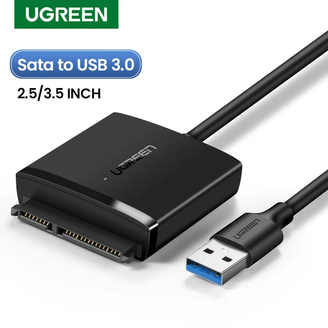 USB 3.0 SATA III Hard Drive Adapter Cable, SATA to USB Adapter Cable for  2.5 inch SSD