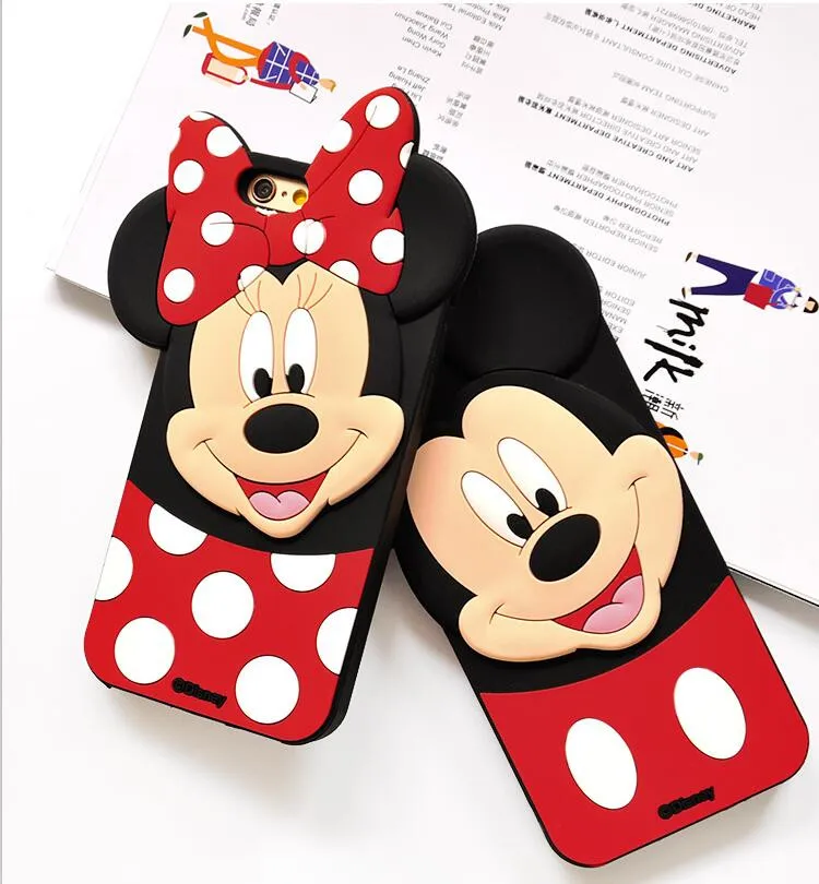 iphone 7 minnie mickey silicone (10)