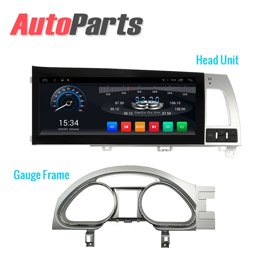 Kukuz Android 10,2" автомобильный dvd gps плеер для Audi Q7 мультимедиа 2010 2012 2013 аудио Радио система навигации ips AUX