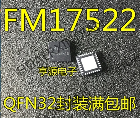 10 шт./лот FM17522 MFRC522 QFN32 новый в наличии|Индукторы| |