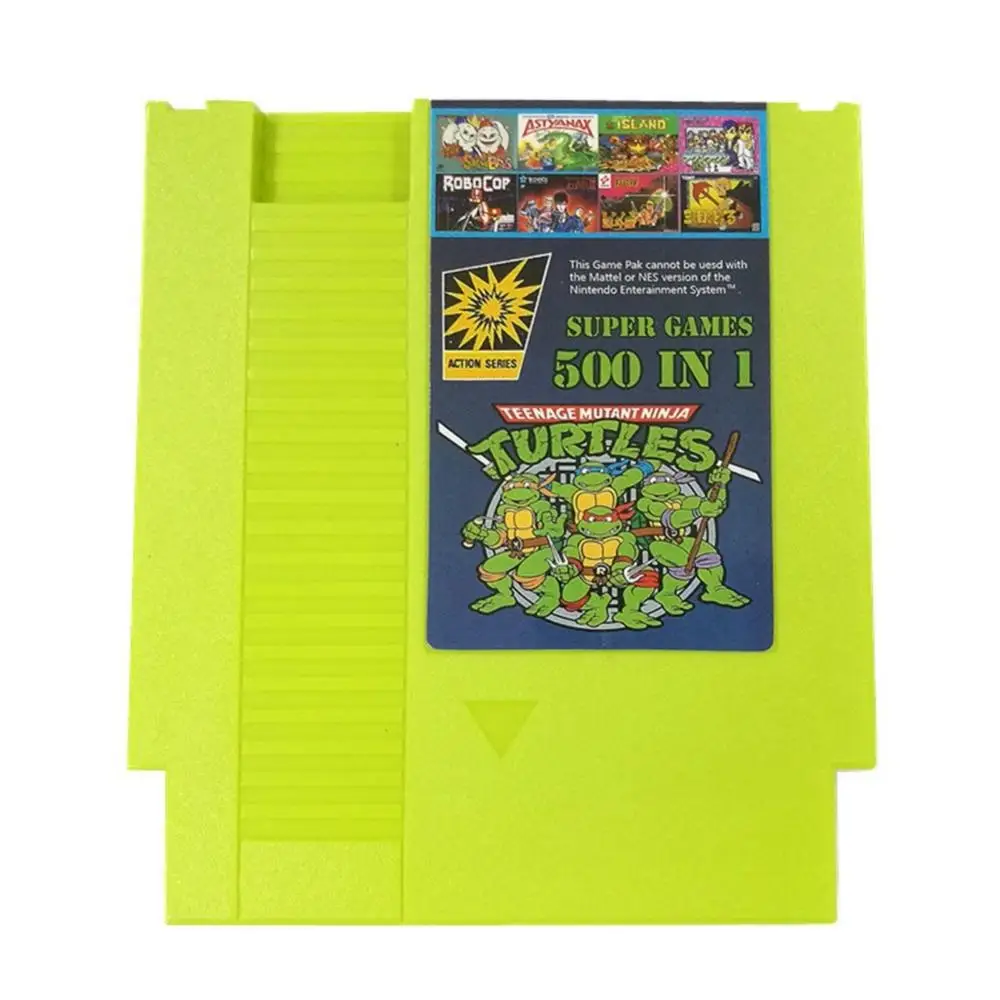 Супер игры 500 в 1 лучшая Коллекция игр для nintendo NES классический картридж