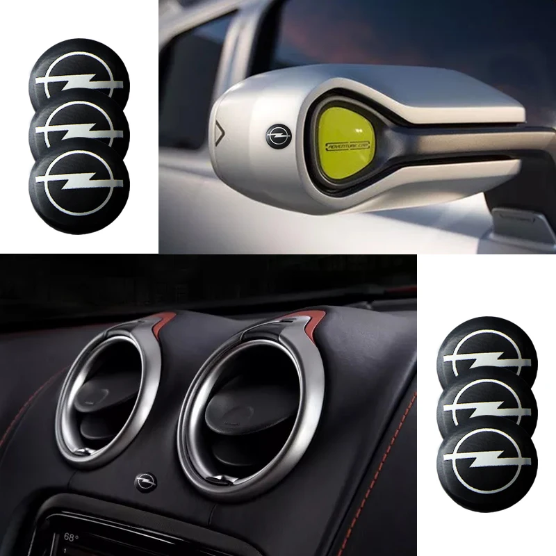 

10 pcs 14mm Car Key Shell Sticker Logo Emblem for Opel Astra H G J Insignia Mokka Zafira Corsa Vectra C D car anti-dirty