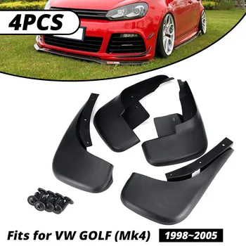 

Car Mud Flaps Mudguards Splash Guards Fender Mudflaps Accessories For VW Golf 4 MK4 Jetta Bora 1998-2005
