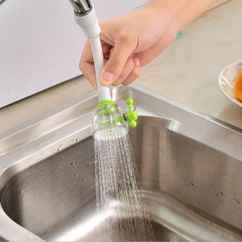 

Faucet Can Rotate 360 Degree Shower Head Antispattering Water-saving Tap Nozzle Extended Filter Water Saving Device