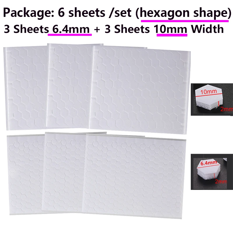 Cuttable Double Sided Adhesive Foam Sheets Stickers for DIY Adding Pop Cards