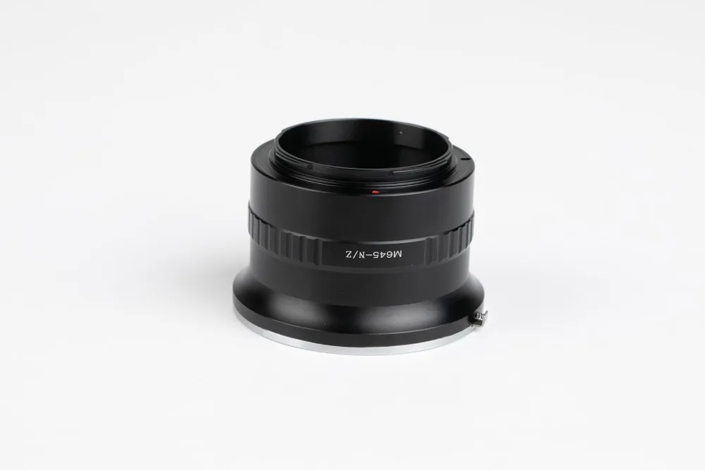 M645-Nik Z Крепление объектива переходное кольцо для объектива Mamiya 645 подходит для камеры Nikon Z Mount, для Nikon Z6, Z7