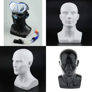 

2PCS, Mannequin Head Model Stand Make Display for Malls, Glasses Stores, Salons, Home