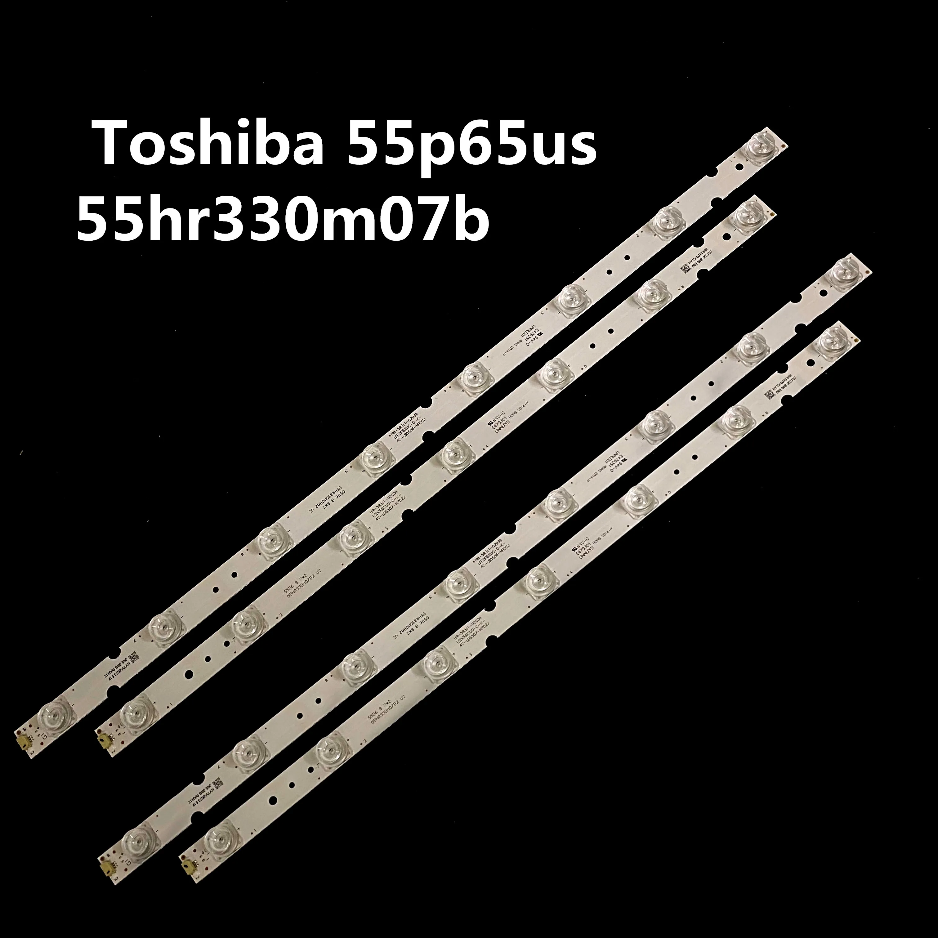 4pcs/set Led Strip 55p65us 55u3800c 55p65 55d6 55f6 55l2 4c-lb5508 ...