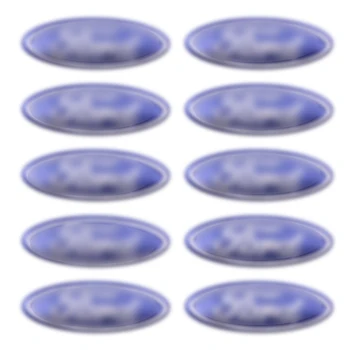 

10PCS 21mm car key sticker remote control key cover decal Car accessories For Ford mk2 mk3 mk4 mk5 mk7 fiesta FOCUS 2 3 4