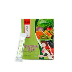 Free Shipping Compound Konjak Vegetable and Fruit Enzyme Powder Plant Enzyme Drink Slimming drink 100g