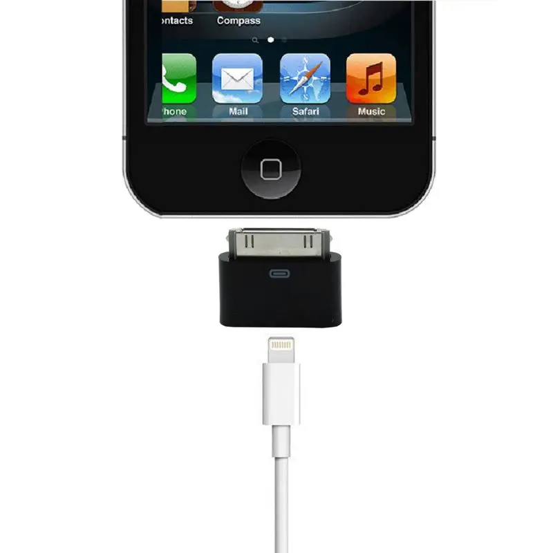 8pin женский 30pin Мужской адаптер конвертер для iPhone4 4S iPad 2 3 iPod Touch 4