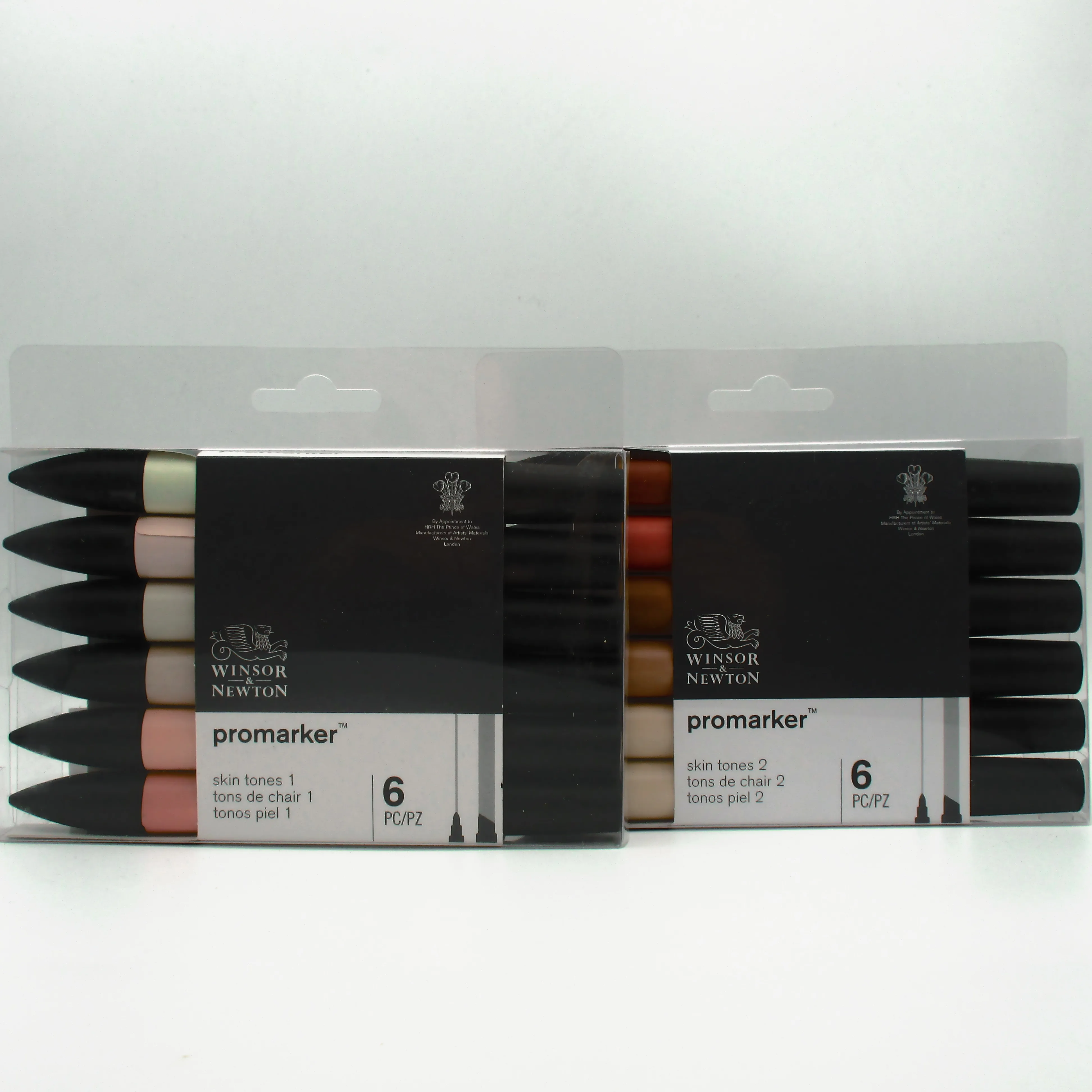 Набор тонов для кожи Winsor & Newton Promarker быстросохнущие маркеры на спиртовой основе с