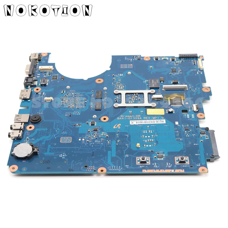 NOKOTION для samsung R525 NP-R525 Материнская плата ноутбука HD4200 512MB DDR3 процессор BA92-06827A BA92-06827B BA41-01359A
