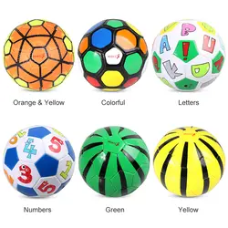 Детский футбольный мяч, мультяшный футбольный мяч, размер 2, футбольный мяч, спортивные игрушки, надувной футбольный подарок для детей