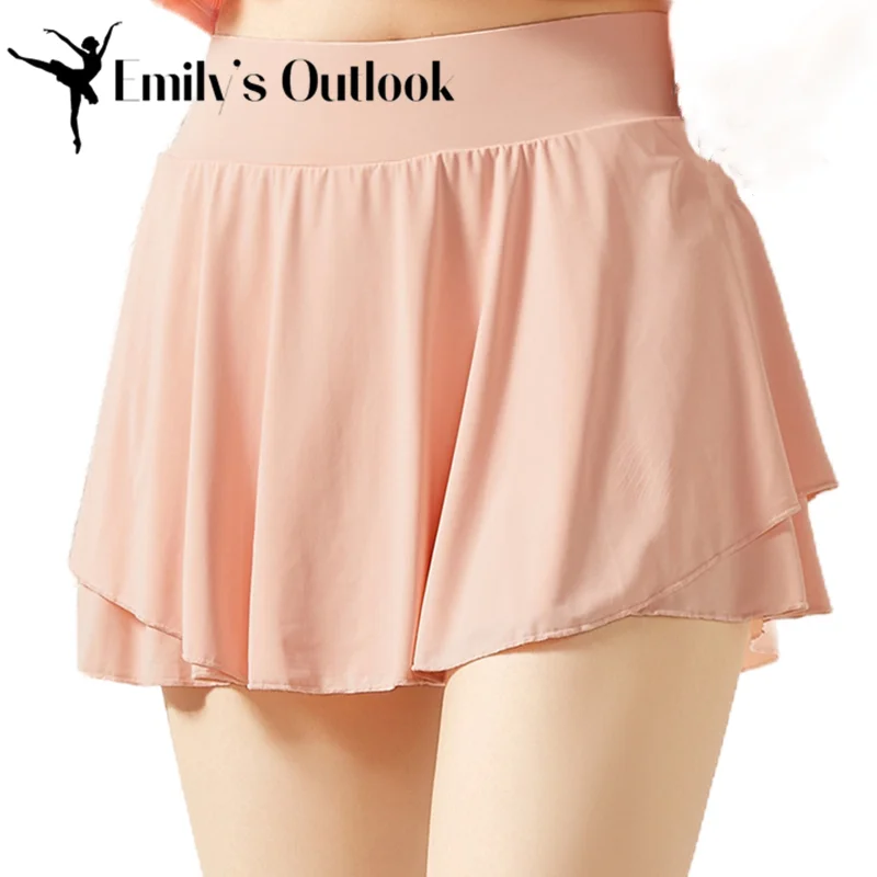 Women's Athletic Skirt Lightweight Skorts for Dance Practice Workout  Clothes High Waisted With Inner Shorts Active Performance|Ballet| -  AliExpress