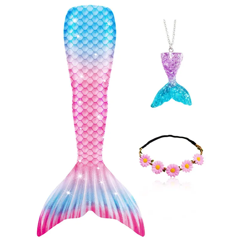 sexy costumes for women The Little Mermaid Tails Can Add Monofin Swimwear for Kids Adults Halloween Cosplay swimmable Bathing Suit Mermaid Costumes ninja costume women