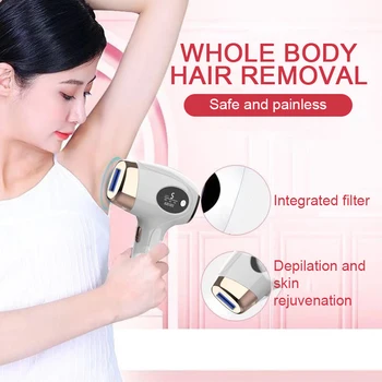 

Laser Hair Removal Machine Hair Removal Machine Flashing Hair Removal Equipment Bikini Trimmer Facial Laser Hair Removal Device