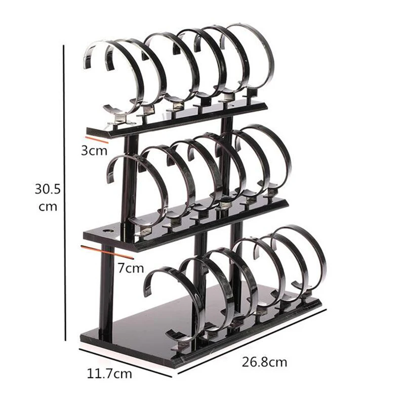 Прозрачная подставка для часов держатель стенд витринная стойка инструмент Прозрачные Наручные часы Стенд чехол дропшиппинг браслет держатель